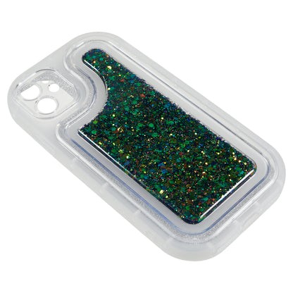 For iPhone 11 6.1 inch Glitter Sparkle Epoxy TPU Phone Case Scratch-Resistant Protective Cover