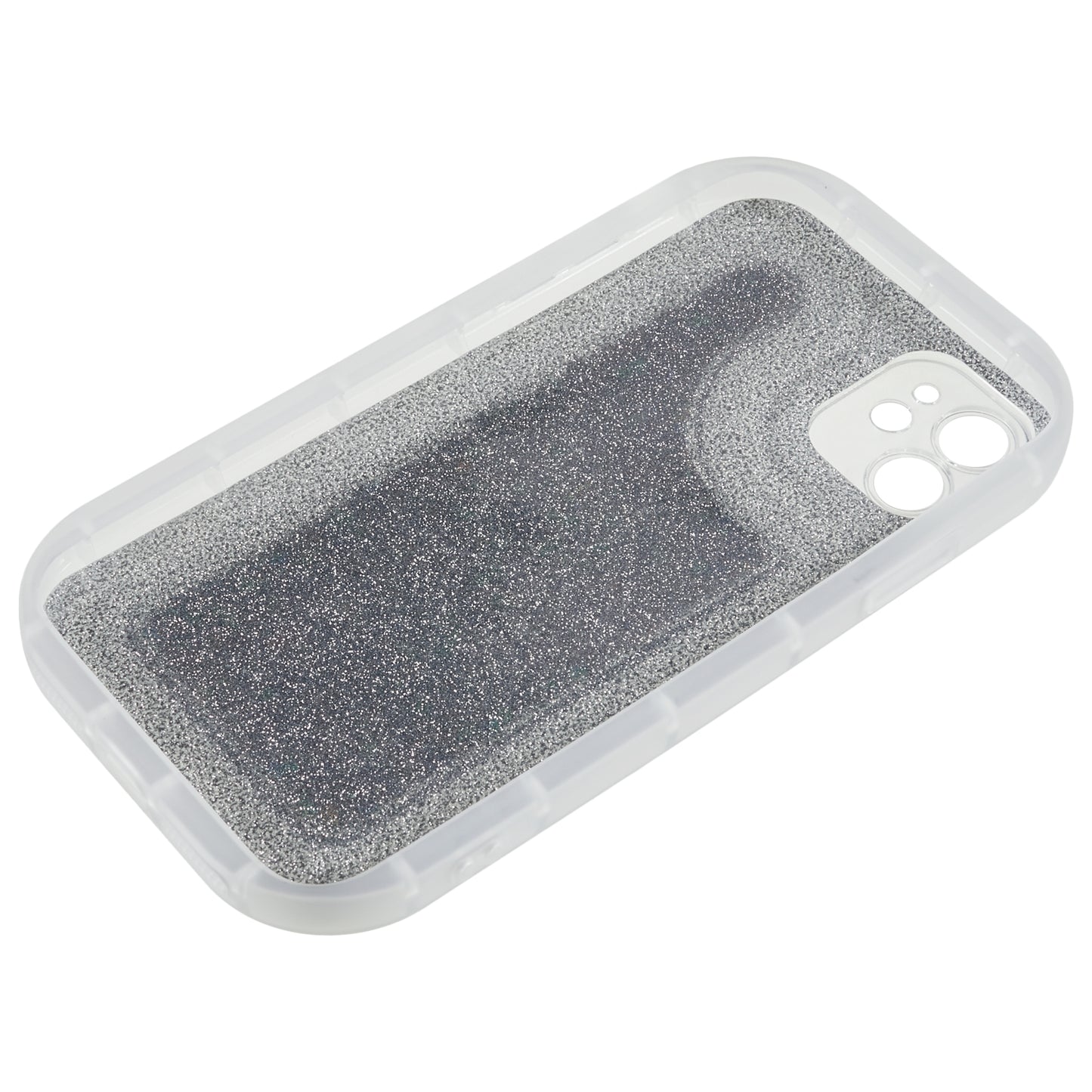 For iPhone 11 6.1 inch Glitter Sparkle Epoxy TPU Phone Case Scratch-Resistant Protective Cover