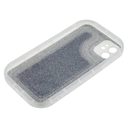For iPhone 11 6.1 inch Glitter Sparkle Epoxy TPU Phone Case Scratch-Resistant Protective Cover
