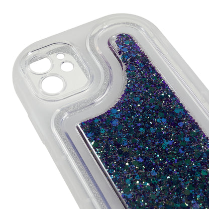 For iPhone 11 6.1 inch Glitter Sparkle Epoxy TPU Phone Case Scratch-Resistant Protective Cover