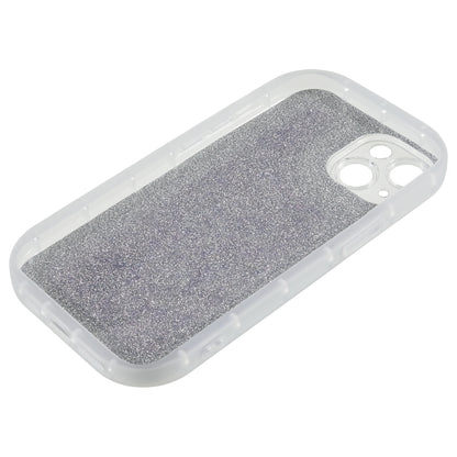 For iPhone 14 Plus TPU Epoxy Design Case Bling Glitter Moblie Phone Cover