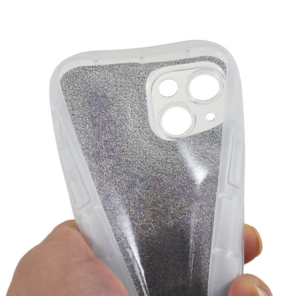 For iPhone 14 Plus TPU Epoxy Design Case Bling Glitter Moblie Phone Cover