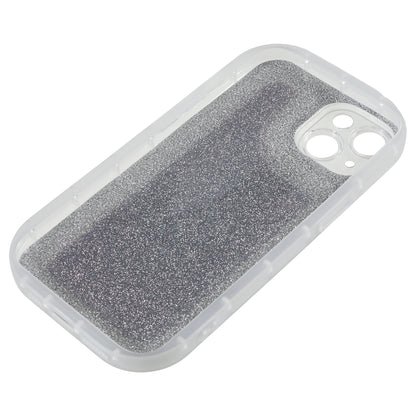For iPhone 14 Plus TPU Epoxy Design Case Bling Glitter Moblie Phone Cover