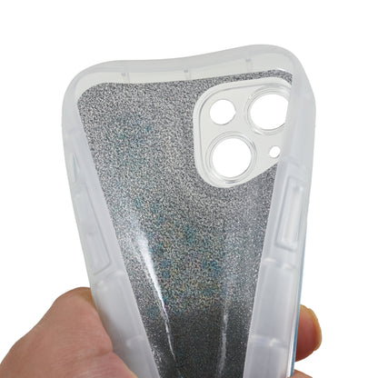 For iPhone 14 Plus TPU Epoxy Design Case Bling Glitter Moblie Phone Cover