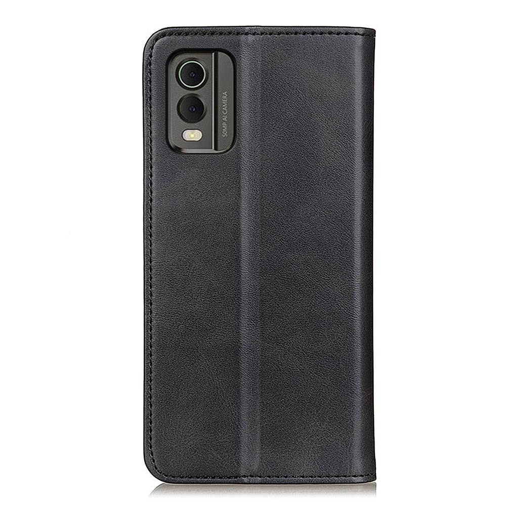 Protective Phone Case for Nokia C32 , Magnetic Auto Closing Split Leather Wallet Stand Phone Cover