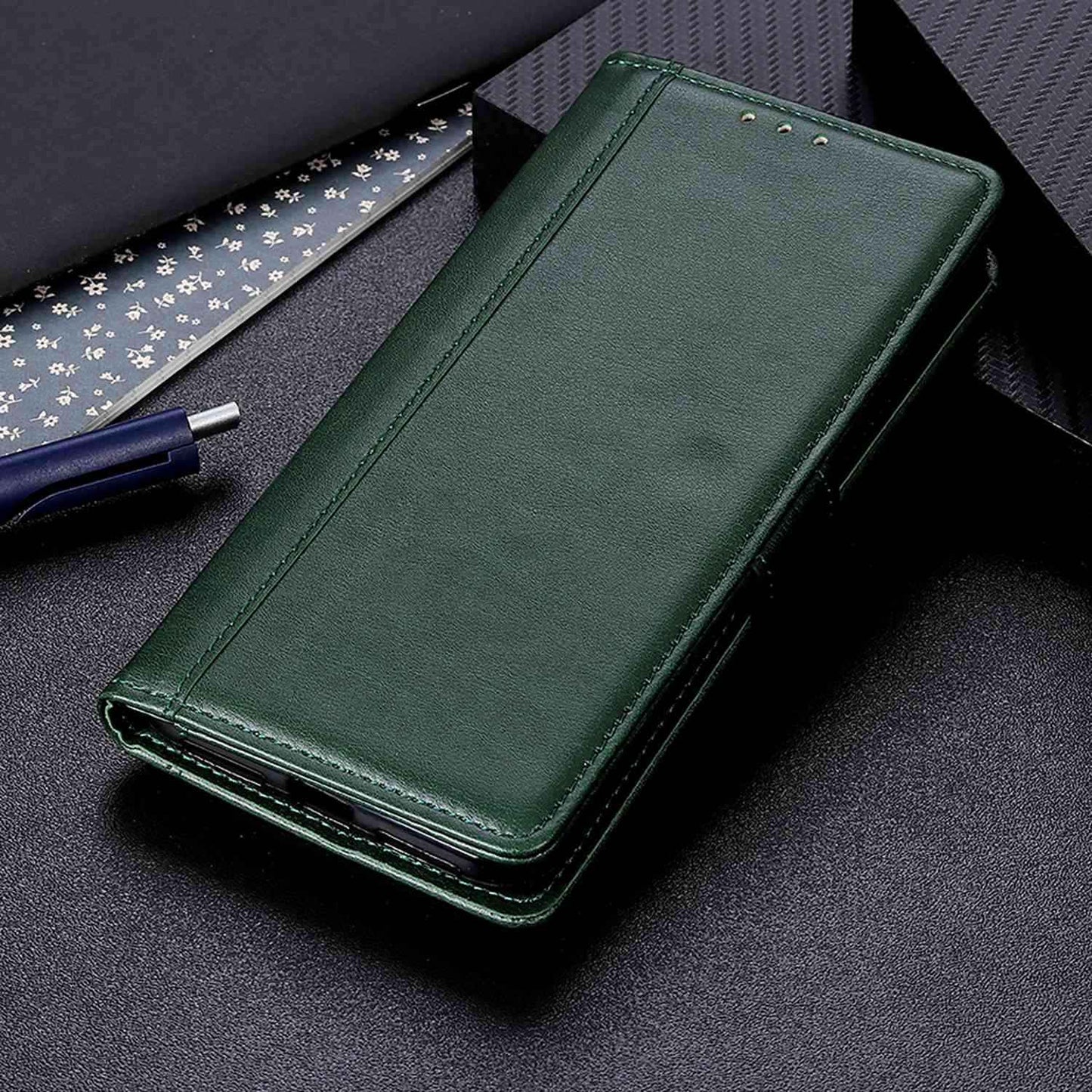 For Xiaomi Redmi Note 12 Turbo / Poco F5 5G Cell Phone Case PU Leather+TPU Wallet Stand Cover