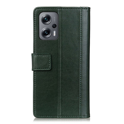 For Xiaomi Redmi Note 12 Turbo / Poco F5 5G Cell Phone Case PU Leather+TPU Wallet Stand Cover