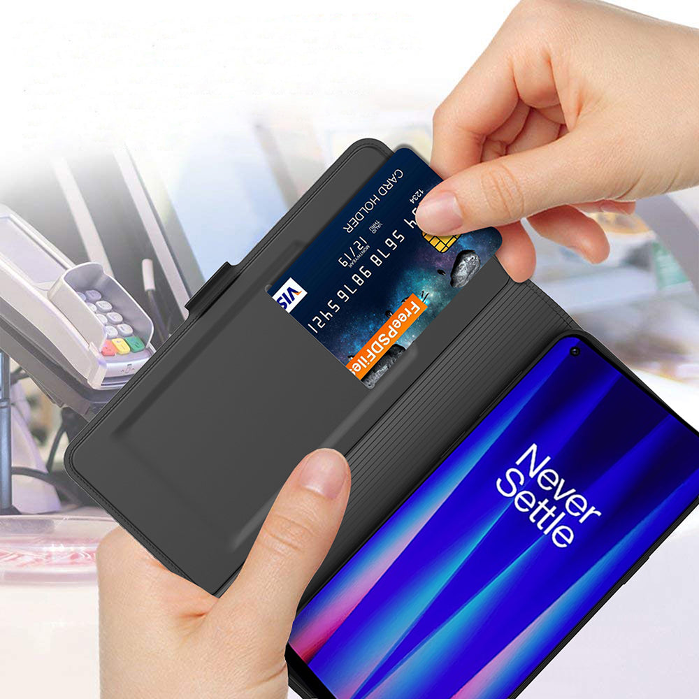 For OnePlus Nord CE 3 Lite 5G / Nord N30 5G PU Leather Card Slot Case Stand Flip Phone Cover