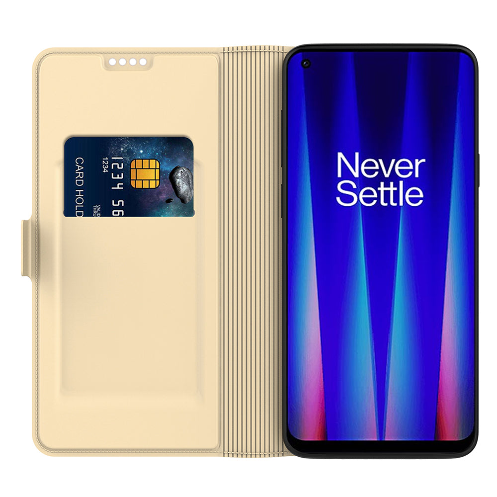 For OnePlus Nord CE 3 Lite 5G / Nord N30 5G PU Leather Card Slot Case Stand Flip Phone Cover