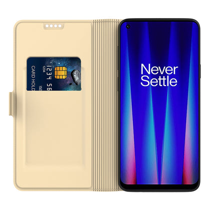 For OnePlus Nord CE 3 Lite 5G / Nord N30 5G PU Leather Card Slot Case Stand Flip Phone Cover