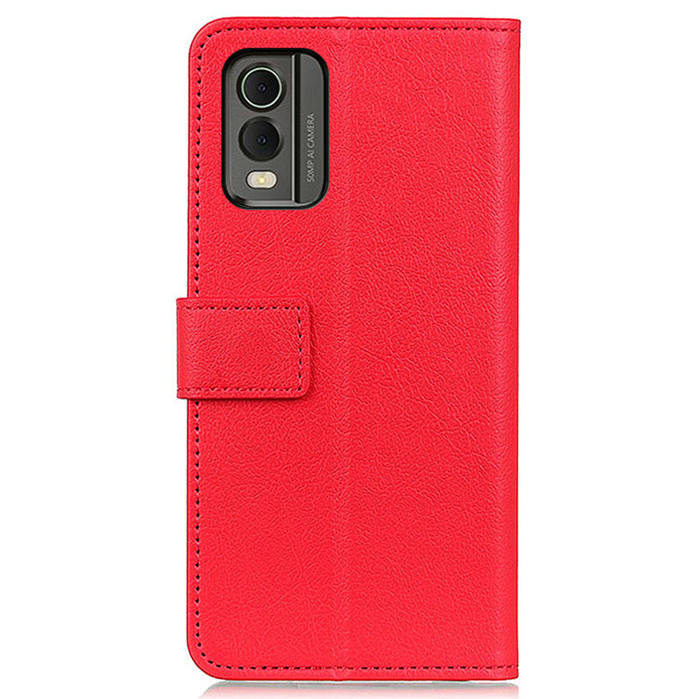 For Nokia C32 Shockproof PU Leather Phone Case Magnetic Flip Cover Stand Wallet Shell