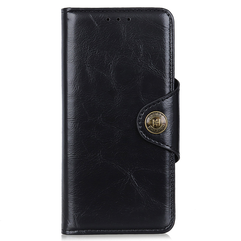 KHAZHEN for Nokia C32 Cell Phone Case PU Leather Wallet Smartphone Cover with Foldable Stand