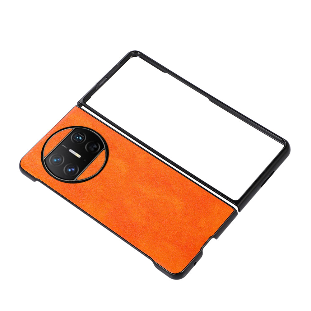 For Huawei Mate X3 5G Litchi Texture Phone Case PU Leather Coated PC Phone Protective Cover