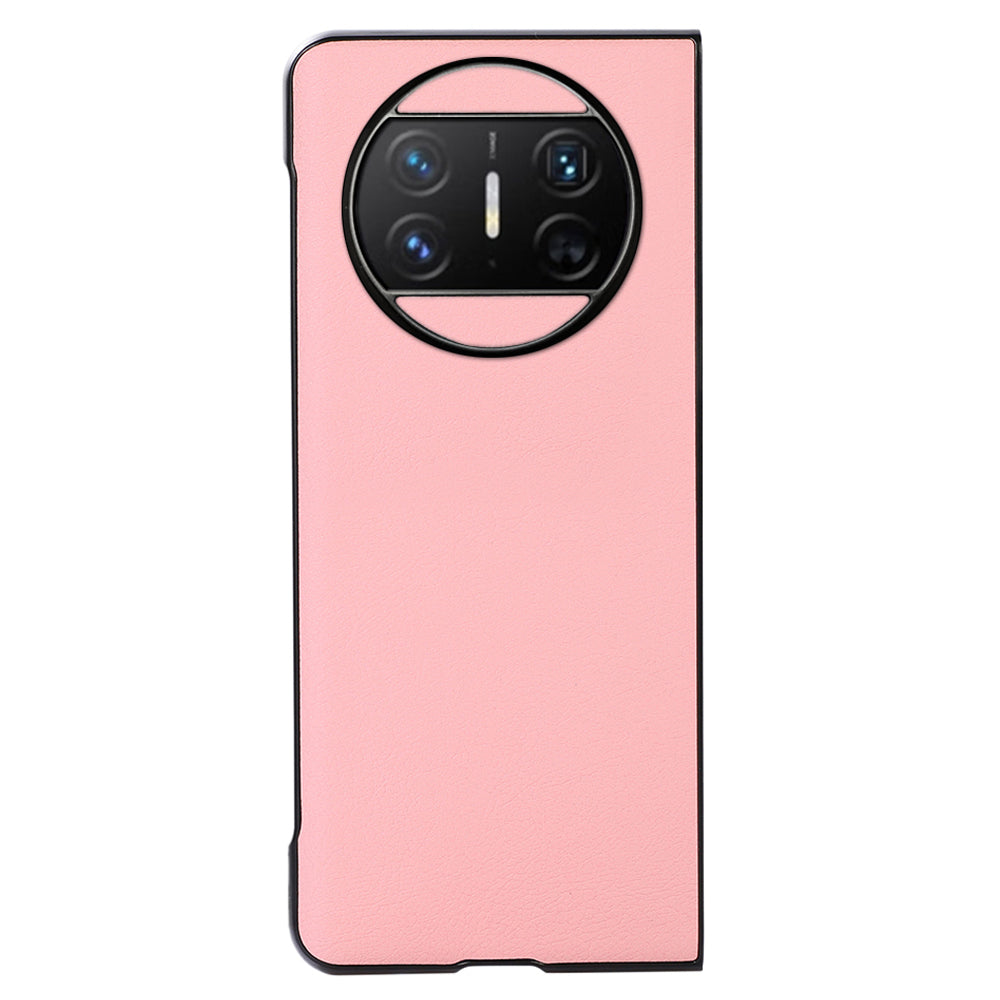 For Huawei Mate X3 5G Litchi Texture Phone Case PU Leather Coated PC Phone Protective Cover