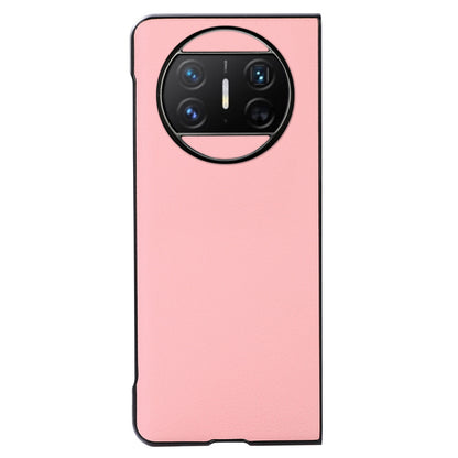 For Huawei Mate X3 5G Litchi Texture Phone Case PU Leather Coated PC Phone Protective Cover
