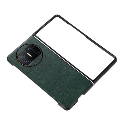 For Huawei Mate X3 5G Litchi Texture Phone Case PU Leather Coated PC Phone Protective Cover