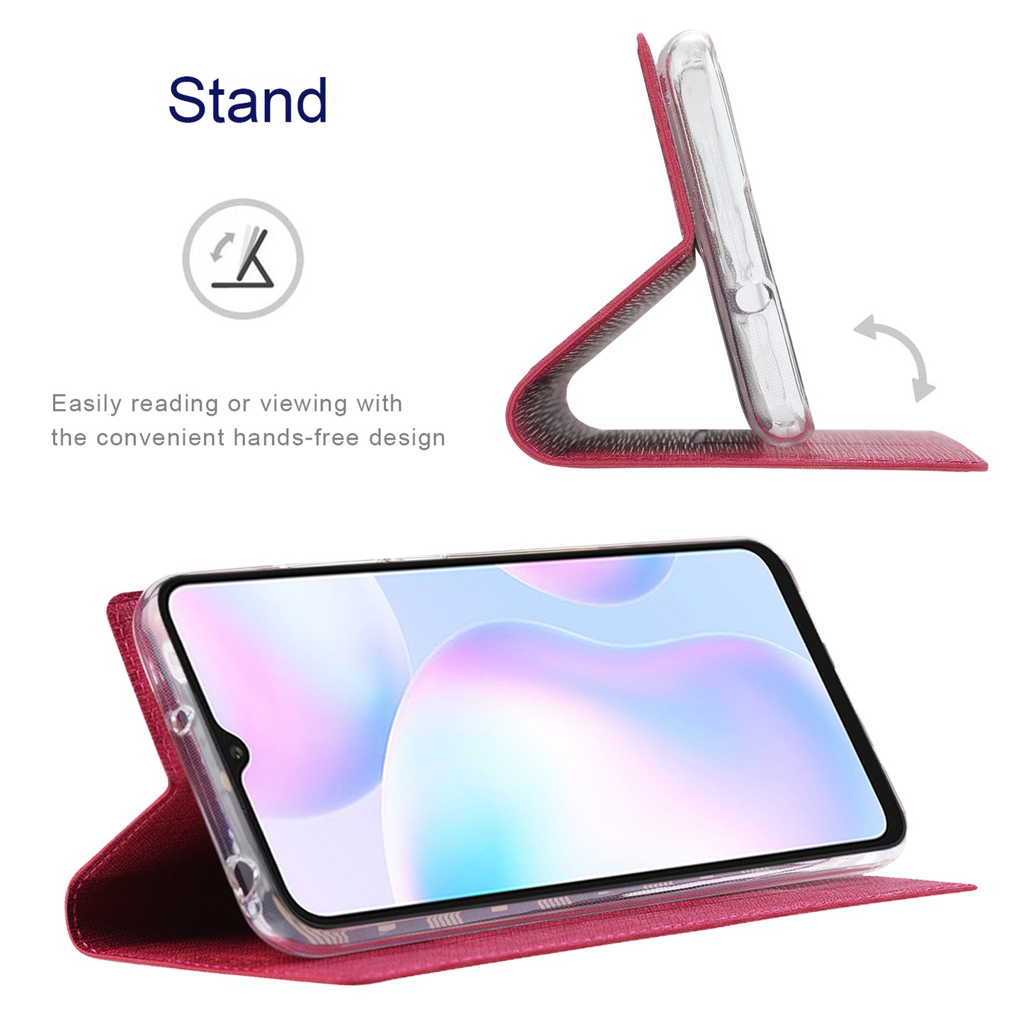 VILI DMX Series for Xiaomi 13 Lite / Civi 2 5G PU Leather Stand Card Slots Phone Case Mobile Phone Cover