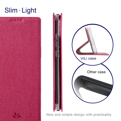 VILI DMX Series for Xiaomi 13 Lite / Civi 2 5G PU Leather Stand Card Slots Phone Case Mobile Phone Cover