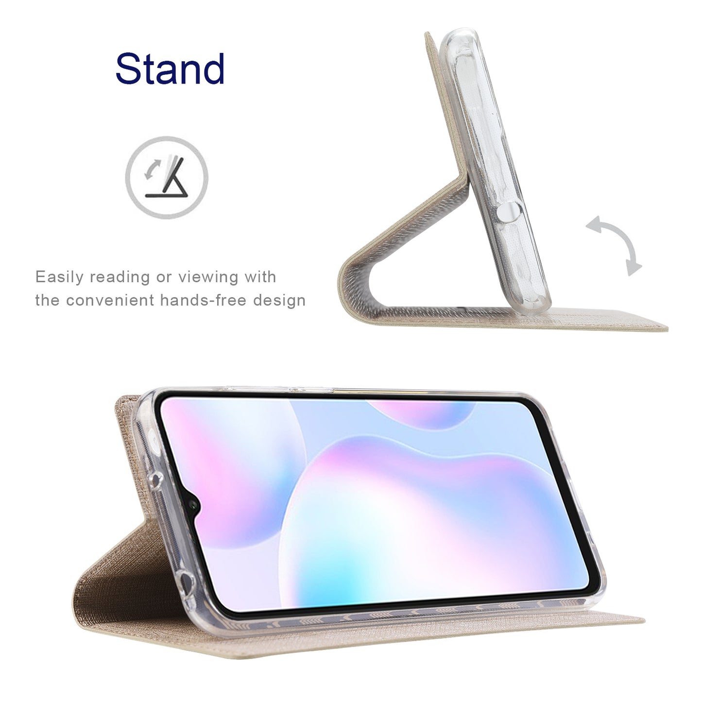 VILI DMX Series for Xiaomi 13 Lite / Civi 2 5G PU Leather Stand Card Slots Phone Case Mobile Phone Cover