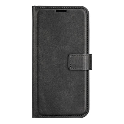 For TCL 40R 5G PU Leather Wallet Calf Texture Square Clasp Stand Phone Case Protective Shell