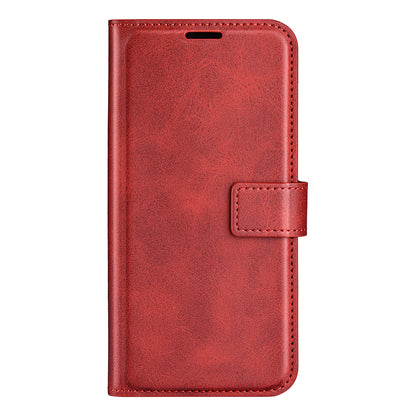 For TCL 40R 5G PU Leather Wallet Calf Texture Square Clasp Stand Phone Case Protective Shell
