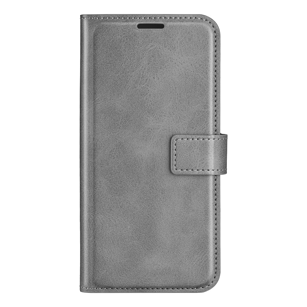 For TCL 40R 5G PU Leather Wallet Calf Texture Square Clasp Stand Phone Case Protective Shell