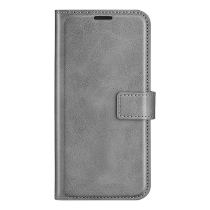 For TCL 40R 5G PU Leather Wallet Calf Texture Square Clasp Stand Phone Case Protective Shell