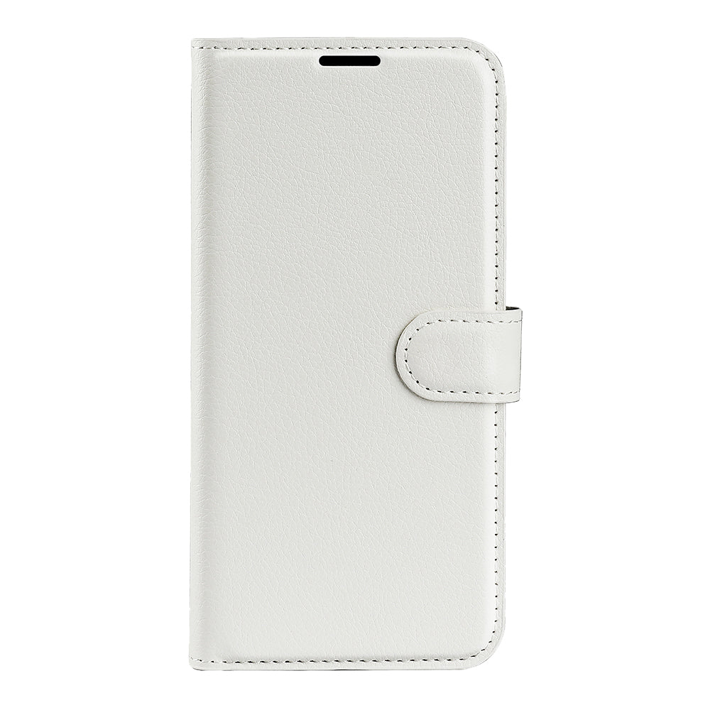 PU Leather Phone Case for TCL 40R 5G , Dustproof Litchi Texture Phone Shell Wallet Stand Flip Cover