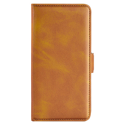For TCL 40R 5G Anti-Scratch PU Leather Wallet Phone Case Calf Texture Anti-drop Stand Cover