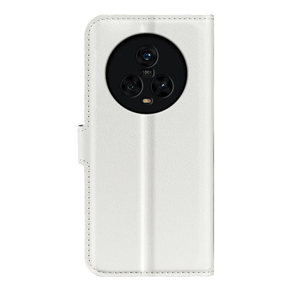 PU Leather Phone Case for Honor Magic5 Dustproof Litchi Texture Phone Shell Wallet Stand Flip Cover