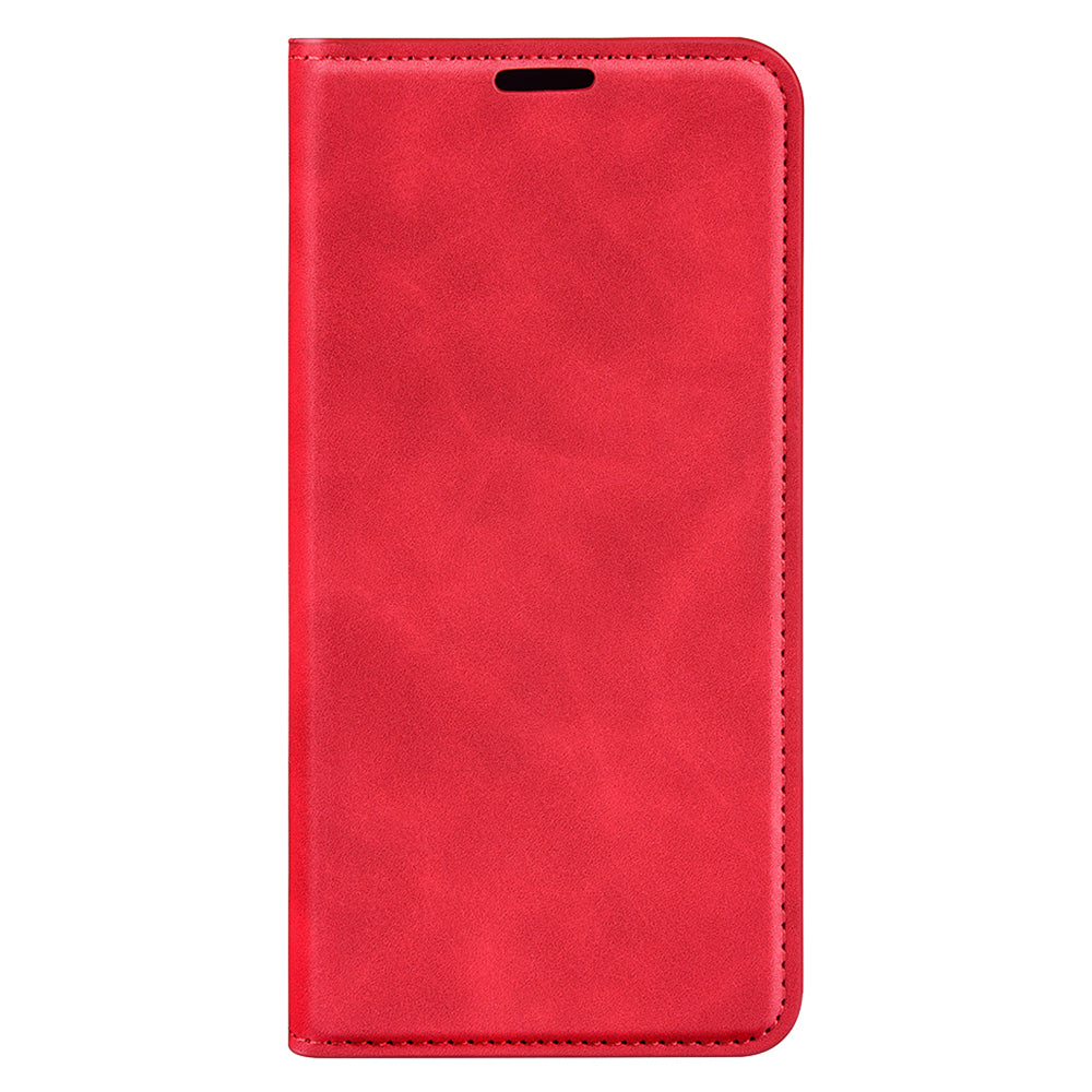 For Honor Magic5 Skin-Touch Leather Wallet Phone Case Magnetic Flip Stand Drop-Proof Cover