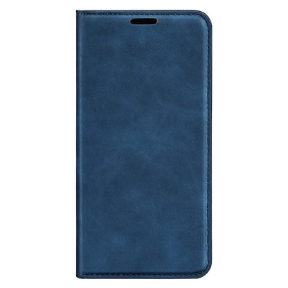 For Honor Magic5 Skin-Touch Leather Wallet Phone Case Magnetic Flip Stand Drop-Proof Cover