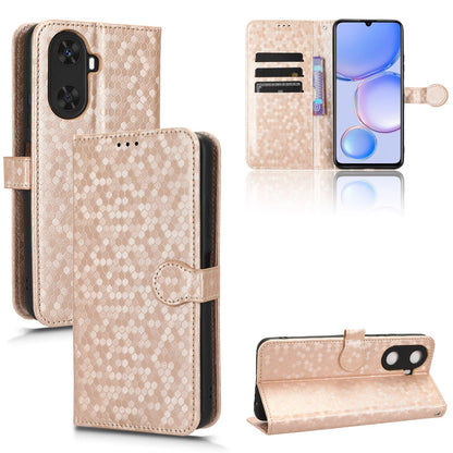 PU Leather Flip Cover for Huawei Enjoy 60 Wallet Phone Case Dot Pattern Imprinted Stand Phone Shell