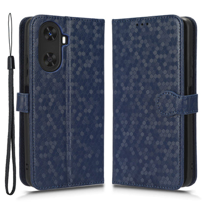 PU Leather Flip Cover for Huawei Enjoy 60 Wallet Phone Case Dot Pattern Imprinted Stand Phone Shell