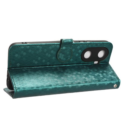 PU Leather Flip Cover for Huawei Enjoy 60 Wallet Phone Case Dot Pattern Imprinted Stand Phone Shell