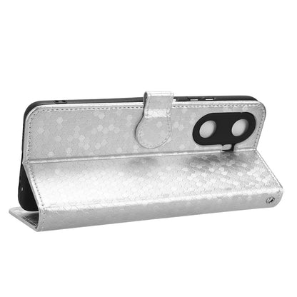 PU Leather Flip Cover for Huawei Enjoy 60 Wallet Phone Case Dot Pattern Imprinted Stand Phone Shell