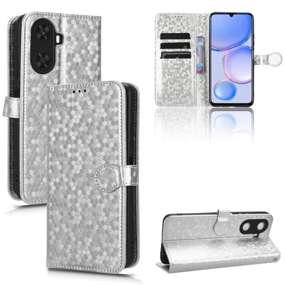 PU Leather Flip Cover for Huawei Enjoy 60 Wallet Phone Case Dot Pattern Imprinted Stand Phone Shell