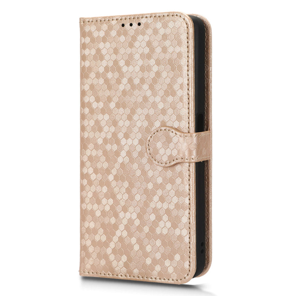 For OnePlus Nord CE 3 Lite 5G / Nord N30 5G PU Leather Cover Dot Pattern Imprinted Stand Wallet Phone Case