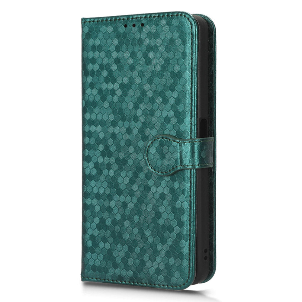 For OnePlus Nord CE 3 Lite 5G / Nord N30 5G PU Leather Cover Dot Pattern Imprinted Stand Wallet Phone Case