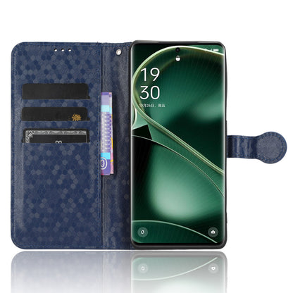 PU Leather Cover for Oppo Find X6 Pro Dot Pattern Imprinted Wallet Phone Case with Stand