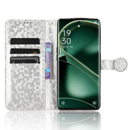 PU Leather Cover for Oppo Find X6 Pro Dot Pattern Imprinted Wallet Phone Case with Stand