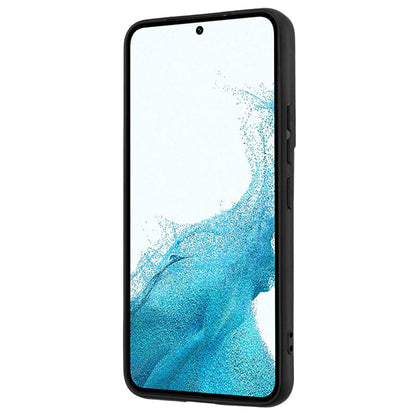 Ring Kickstand Cover for Samsung Galaxy S22 5G Anti-drop Matte TPU Phone Case Works for Magnetic Car Mount