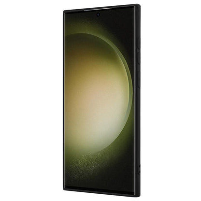 For Samsung Galaxy S22 Ultra 5G TPU Matte Phone Case Shockproof Back Cover with Ring Kickstand