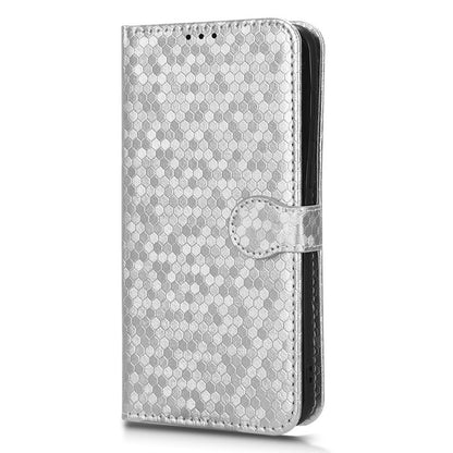 For Huawei P60 / P60 Pro Shockproof Case PU Leather Flip Cover Dot Pattern Imprinted Phone Case with Wallet