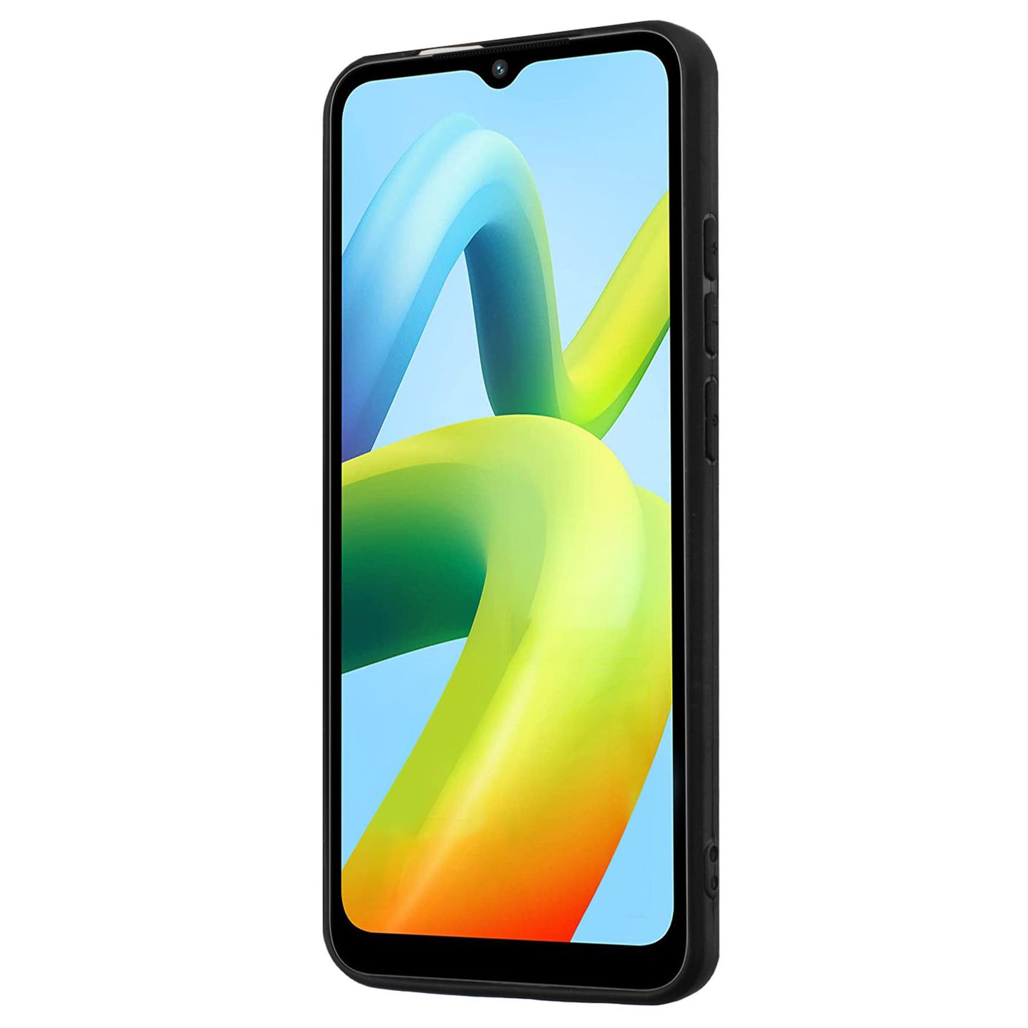 For Xiaomi Redmi A1 4G / A2 4G Soft TPU Back Cover Scratch Resistant Matte Phone Case with Ring Kickstand