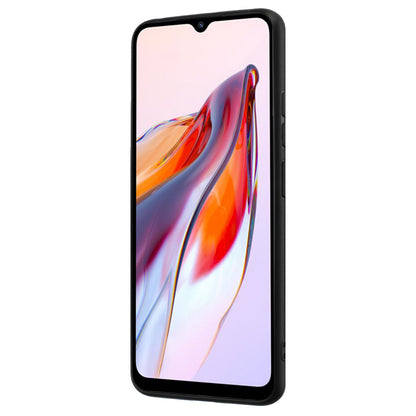 Phone Case for Xiaomi Redmi 11A 4G / 12C 4G TPU Matte Cover with Rotary Ring Kickstand