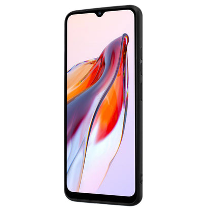 Phone Case for Xiaomi Redmi 11A 4G / 12C 4G TPU Matte Cover with Rotary Ring Kickstand