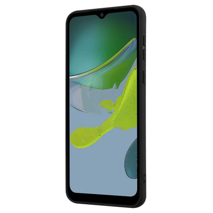 Matte TPU Phone Case for Motorola Moto E13 4G Support Car Magnet Mount Ring Kickstand Cover