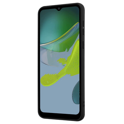 Matte TPU Phone Case for Motorola Moto E13 4G Support Car Magnet Mount Ring Kickstand Cover