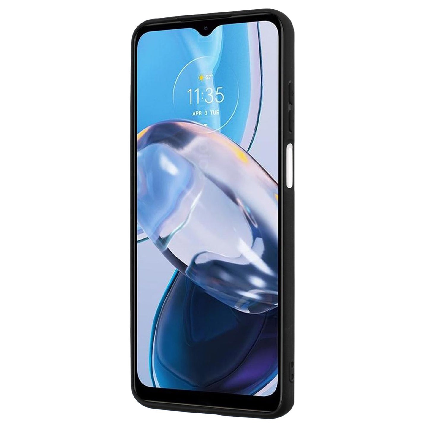 Ring Kickstand Matte Cover for Motorola Moto E22 4G / E22i 4G TPU Phone Case Support Car Magnet Mount